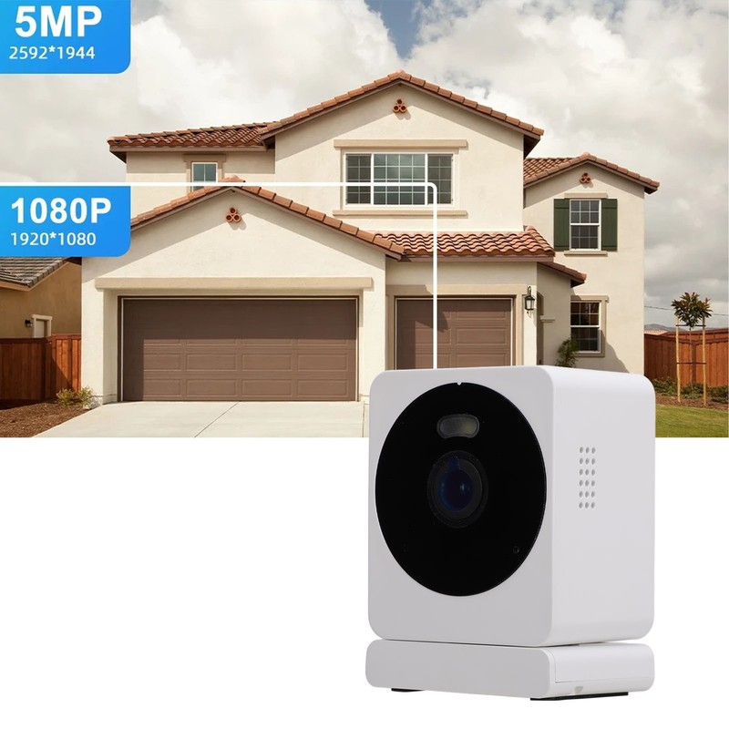 5MP WiFi Smart Camera for Tuya Night Vision AI Motion