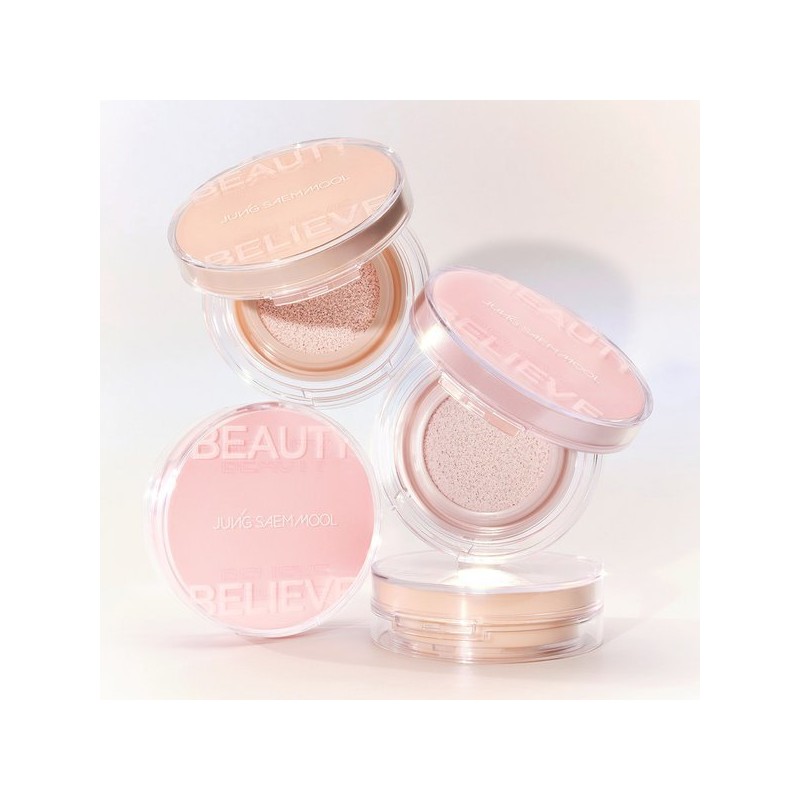 Jung Saem Mool 정샘물 아티스트 쿠션 하이라이터 + 톤업선베이스3ml +