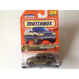Matchbox Ford Expedition Olive Green Military Truck