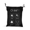 Moonzzz by Kii Portable Blackout Blind Adjustable Size Easy Stick