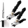 Set of 3 Nail Clippers with Sharp Angle in the