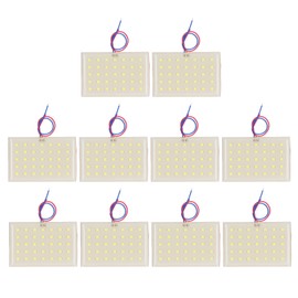 10pcs SMD LED Lamp Board 5W 3.2V 3.7V 350LM High Luminous Flux with 35pcs 2835 Patch Beads for Column Lawn Light Electron Component