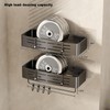 VOLPONE Shower Caddy No Drilling Shower Shelves for Inside Shower