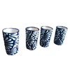 Tequila shot glasses, Handmade Tequila Set Includes 4 Ceramic 100%