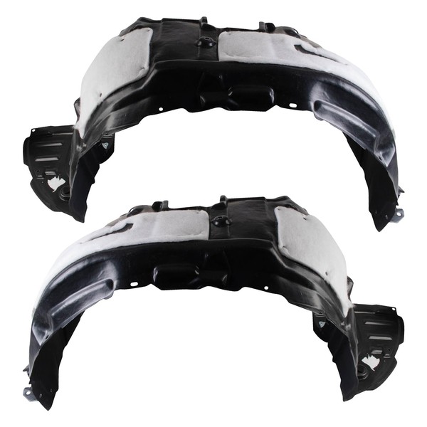 TRQ TRQ Inner Fender Liner Set Compatible with 2013-2017 Lexus