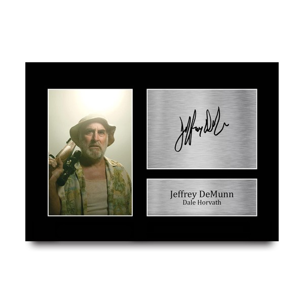 HWC Trading A4 Jeffrey DeMunn Walking Dead Dale Horvath Cadeaux Imprimé Signé Autographe Photo pour les fans d’émissions de télévision - A4