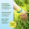 BugMD 10 Pack Mosquito Bracelets, DEET-Free Bands for Adults &