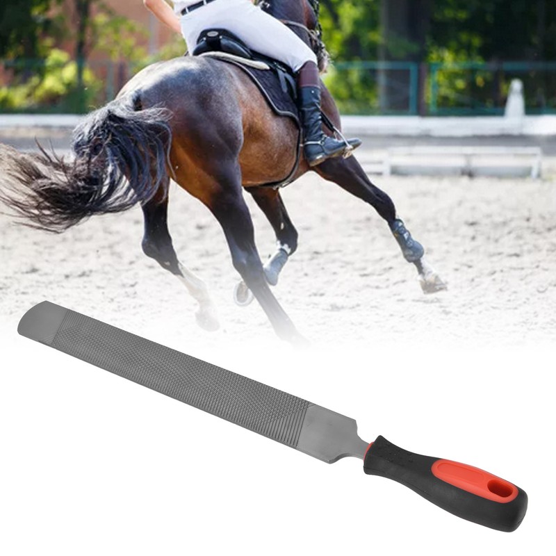 Horseshoe File Low Alloy Tool Steel Solid Hardness Shoeing Rasp
