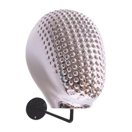 Sharplace Mannequin Head Wall Mounted Sturdy Hat Display Stand for Glasses Hats Travel ,