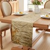 VIV CHERBL Fall Table Runner with Deer Motifs & Rustic