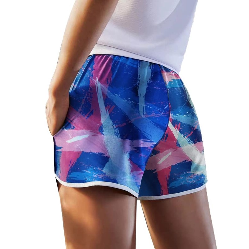 vxsvxm Pantalones cortos de playa para mujer, de secado rápido,