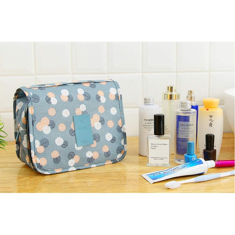 Sechunk Waterproof Travel Toiletry Bags Hanging Multi-function Cosmetic Bag Makeup