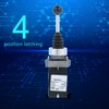 Professional 1pc XD2PA14 4NO 4-Position Locked Locking Joy Stick Joystick