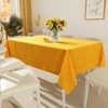 smiry Rectangle Table Cloth, Waterproof Anti-Scratch Polyester Tablecloth, Decorative Washable