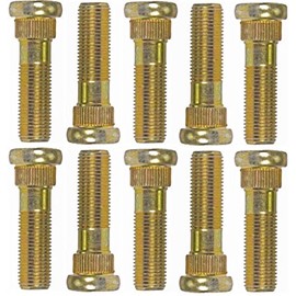 TEN-UPGRADED Wheel Stud Bolts FITS: 1990-2025 Subaru Forester, WRX, STI, Outback, Impreza, B9, Tribeca, Legacy, XV Crosstrek BRZ, Ascent, SVX Baja Toyota 86 Scion FR-S M12-1.25 Replaces Dorman 610-566