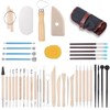 Clay Tools 43PCS Pottery Tools Clay Sculpting Tools Polymer Clay