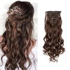 TTPSRY Extensions Clip in Extensions für Damen Ponytail Extension 56cm
