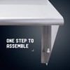 Profeeshaw NSF Stainless Steel Shelf 18” x 24”, 300 lb