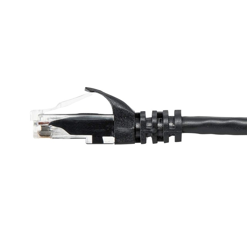 Sanwa Supply LA-Y6-01BK CAT6LAN Cable 3.3 ft (1 m) UTP