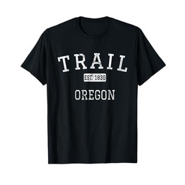 Trail Oregon OR Vintage T-Shirt