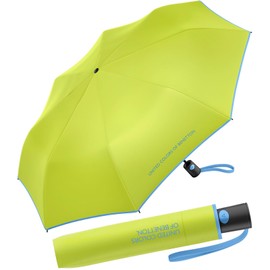 Benetton Mini AC Pocket Umbrella, Acid Lime, Compact
