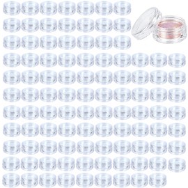 Frascos de Plastico con Tapa 100pcs Envases para Viaje, Mini 5g