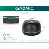 Difusor Humificador De Aromas Gadnic Efecto Madera Luz Led
