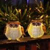 Wishlink 2Pack Outdoor Hanging Solar Lanterns Garden Light Waterproof Metal