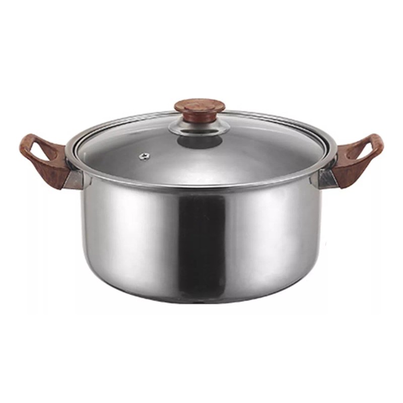 Generic 5 Pcs Juego De Ollas De Sopa De Acero