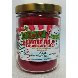 Smoke Odor Exterminator 13oz Jar Candle, Chill 1 Candle.