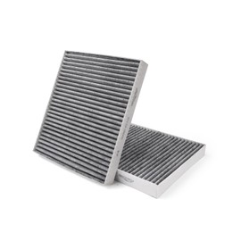 Forccord - Paquete de 2 filtros de aire de cabina HEPA para LQQ119 - Filtro de cabina de carbón activado