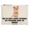 Mr. & Mrs. Panda Quokka Happy Make-Up Bag, White, Hand