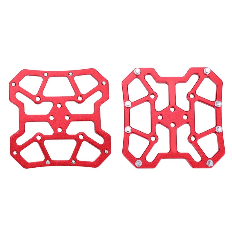 Eddwiin 1 Pair Aluminum Alloy Bike Bicyle Clipless Pedal Platform