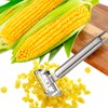 DIYBravo Pack of 2 Stainless Steel Corn Peeler Vegetable Peeler