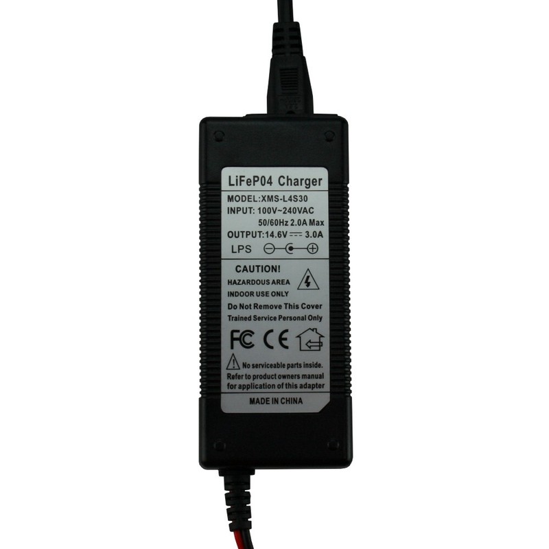 banshee 12v - 14.6v 25W 3A LiFePO4 Battery Charger Maintainer