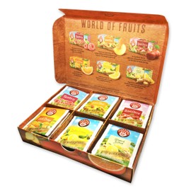 Tea Pot World of Fruits (New Edition) - Fruit Tea Selection Box - 6 Flavours x 5 TB