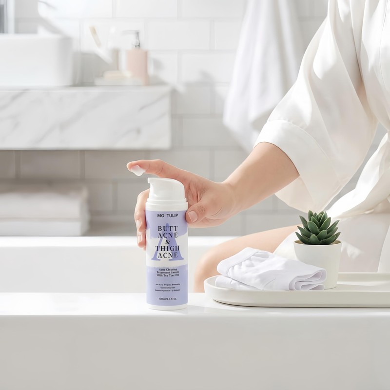 Butt & Thigh Acne Cream – Fast Acting Exfoliating Body