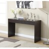 Convenience Concepts Northfield Hall Console Desk Table, Espresso