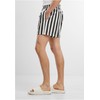Urban Classics Men's Swim Trunks, Black/off-white, M