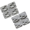 Moldes flexibles de silicona caballo balancín – Set de 4