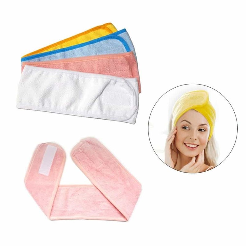 Wet Dear Market Washing Band Hair Band X5 (Random) Facial