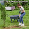 Berry&Bird Garden Digging Fork, 37.4" Stainless Steel Garden Spading Fork