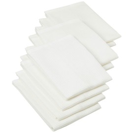 EBM myu-fan Anti-Bacterial Dish Towels (12 Pieces) 330 X 700 White