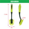 Pine-Sol Scrub Brush Set - Long Handle Cleaning Brushes with