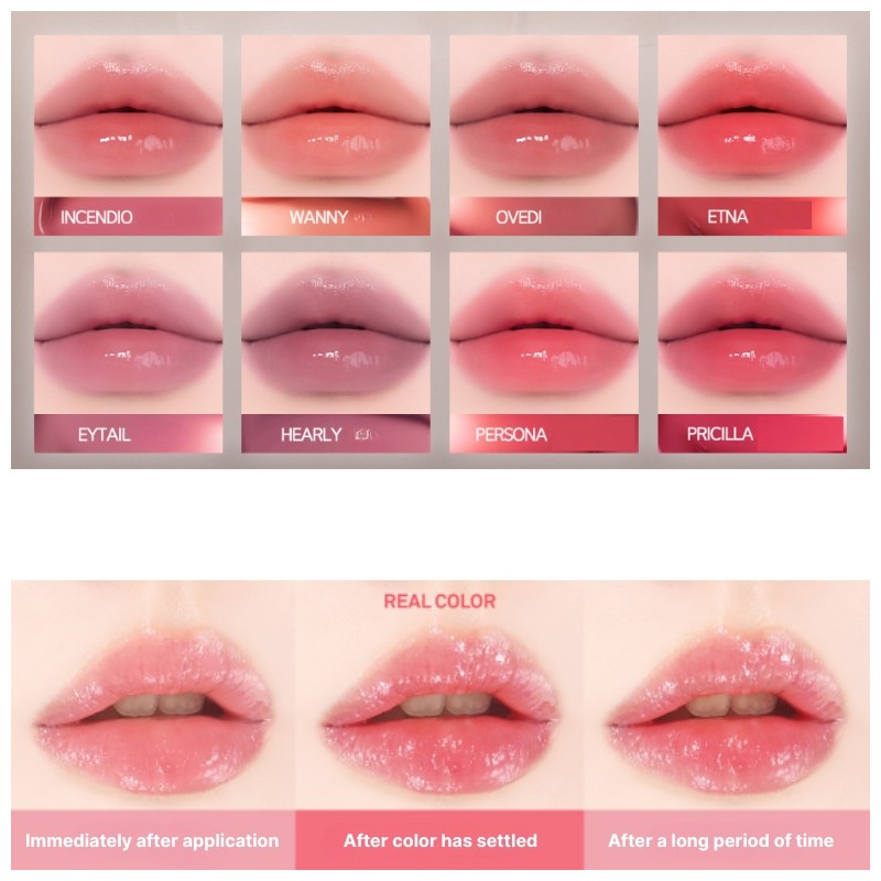 NAMING Glowy Heart Lip Tint Mini 1.5g, Color:EYTAIL