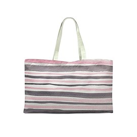 Le Jardin du Lin Printed Shopping Bag, Reusable Bag, Foldable, Fabric Bag with Two Long Handles, Size: 50 x 40 cm