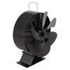 6 Blades Fireplace Fan Thermoelectric Module Wood Stove Fan Heat