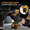 Devonic Cordless Impact Wrench,330ft-Lbs(450N.m) 21V Brushless Power Impact Wrenches,2800RPM High