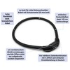 KOHLBURG Long Combination Lock 105 cm Long & 20 mm
