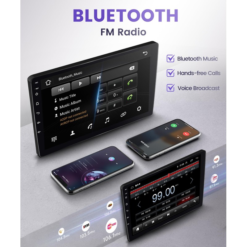 【Build-in DSP】Android Car Stereo for Honda Civic 2001 2002 2003